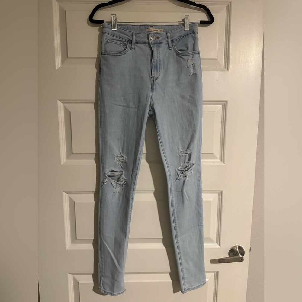 Levi 721 High Rise Skinny Jeans